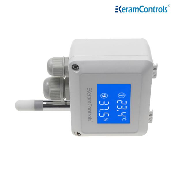 Quality Air Duct Mounted Temperature Humidity Transmitter Digital Output for sale