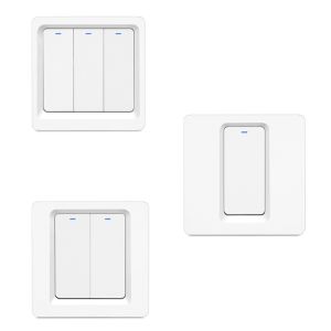 China Google Tuya Smart Switch Wireless Alexa Dimmer WIFI Switch Button on sale
