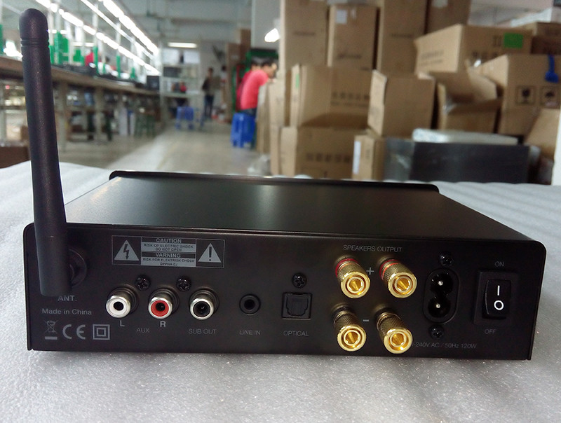 HiFi Stereo Bluetooth Audio Amplifier For Speakers Wireless Home Amp Receiver