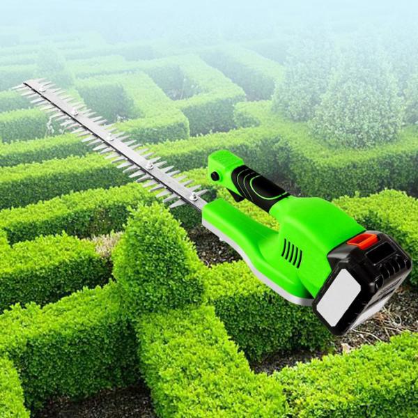 40V Dual Cordless Electric Hand Held Hedge Trimmer 2.5Ah Cordless Handheld Grass Cutter