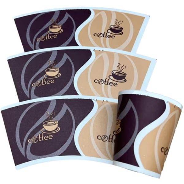 Quality Customized Paper Cup Fan For Flexographic Printing Single / Double Sided Coating for sale