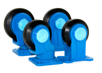 500kgs Wire Mesh Roll Cage Trolley 1200*800*990mm For Warehouse