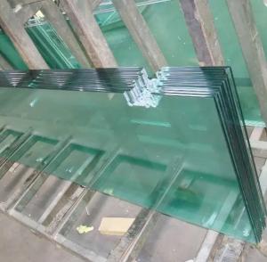 Crystal Clear Colourless Tempered Glass Cut Out Custom Size / Shape