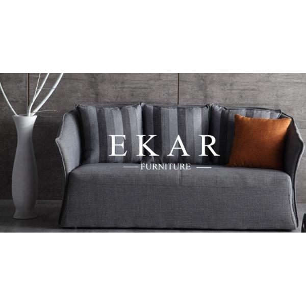 Classical Gray Color Modern Sofa Set Living Room Design A18