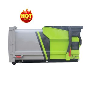 Environmentally Friendly Mobile Garbage Truck Mobile Garbage Compression System