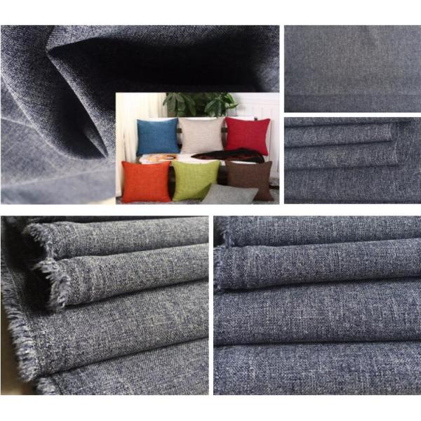High Density Linen Cationic Polyester Fabric for Sofa Home Textile 300D 40D*300D 40D