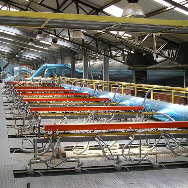 Quality Hoffman / Tunnel Kiln Brick Burning Machine Natural Gas Spray System for sale