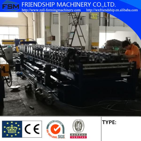 Fast Cable Tray Roll Forming Machine Automatic Change Size 100 Mm - 600 Mm Width 80 Ton Hydraulic Punching System