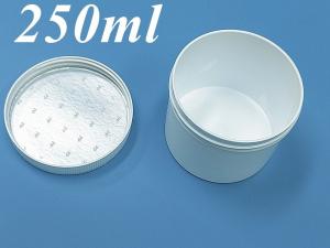 100g 250g 500g Double Wall White Black Blue PP Cream Jar with Screw Cap Face Cream Cleanser Lip foot PP cosmetic jar