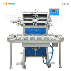 China Semi Automatic Screen Printer With Conveyor wholesale