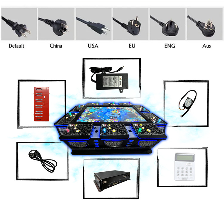 Stable Hardware And Software Video Fish Game Machine Table Cabinet 220v