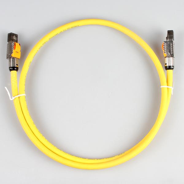 Field Terminated Cat 7 STP Cable , RJ45 8P8C Network Modular Plug Cat 7 Patch Cable