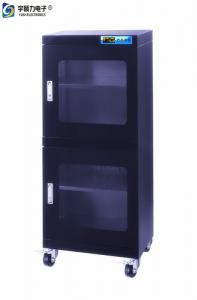 China Black Humidity Cabinet Desiccant Dry Box Anti - ESD Powder Coating wholesale