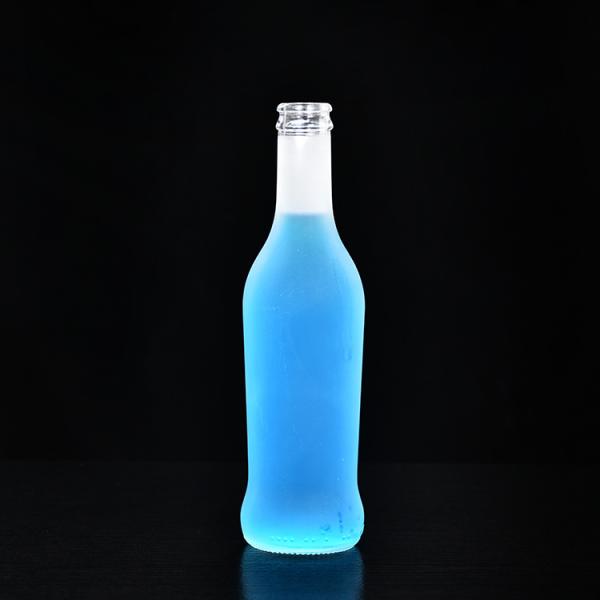 16 oz Portable Glass Drink Bottle for in Cosmetic Packing and Other Beverage
