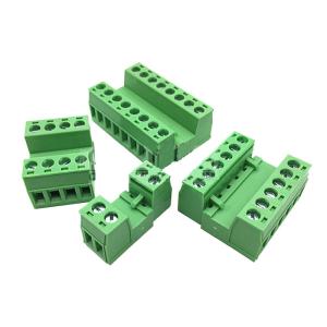 5.08mm Pitch PCB Pluggable Screw Terminal Blocks Docking Socket Plug
