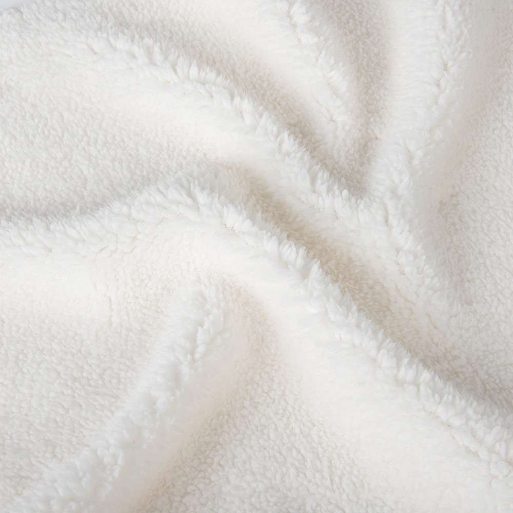 Polyester Sherpa Lining Fabric for Winter Coat Jacket Lining 300-500g/m Width 58/60
