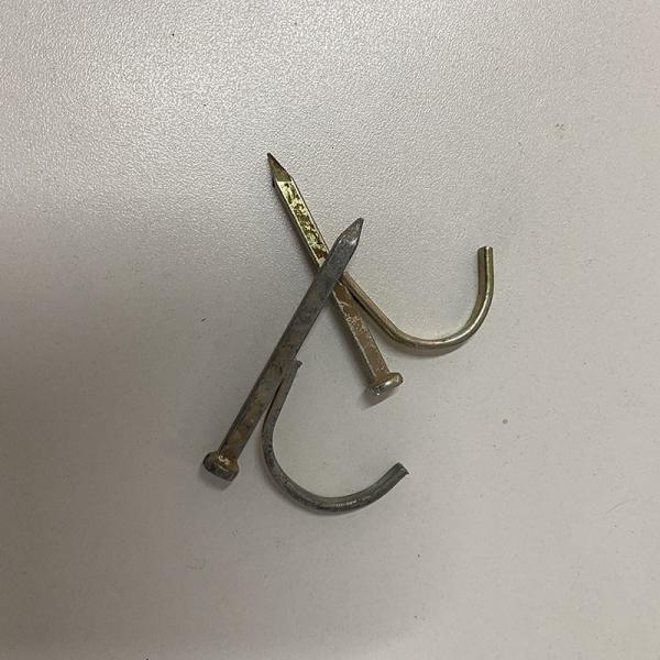 Quality Threading Pipe Clamp Hook Nail Rust Prevention Bending Process for sale
