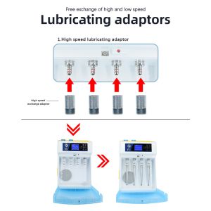 50w HD Screen Dental Handpiece Lubrication Machine Cleaning Lubricating Machine