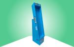 Stable Cardboard Free Standing Display Units Easy Assembly Header Configurable