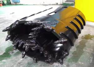 Rotary Drilling Hard Rock Buckets Core Barrel With Crossing Cutter