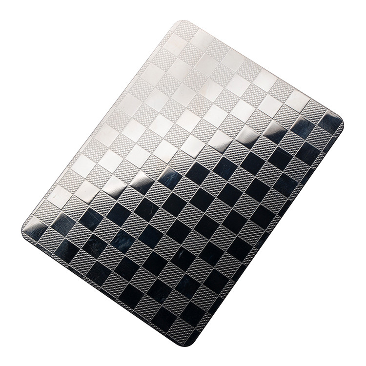 Hammered Stainless Steel Sheets Gold Mirror Finish For Facade Wall Cladding Curtain Wall Ceiling