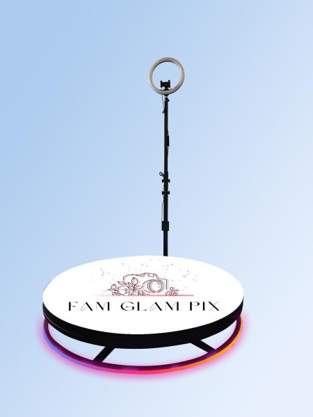 Quality Stand On Remote Control 360 Photo Booth Machine For Parties for sale