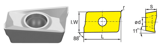 APKT11T304,APMT1135PDR,AZGT113504PDER,Coated Carbide Button Inserts , Tungsten Lathe Tool Holders Carbide Inserts