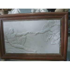 China white marble carved panel by hand wholesale