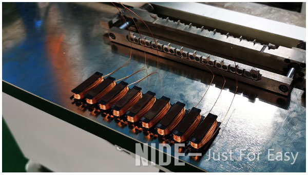 HMI BLDC Motor Segmented Stator Coil Winding Machine