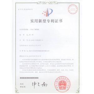 WUHAN MECUS MACHINERY CO LTD Certifications