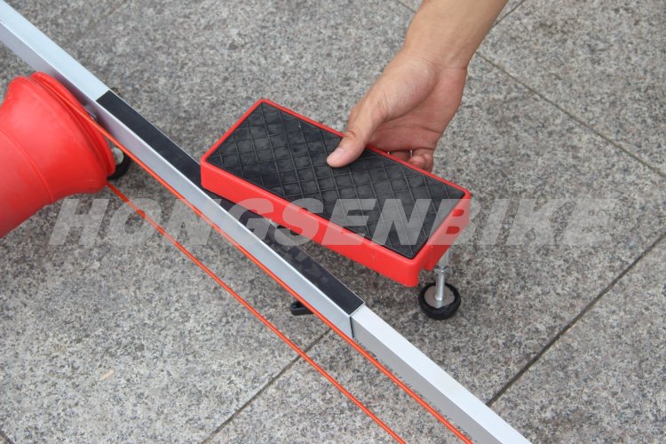 Execise colorful alloy bike roller trainers for fitness in home