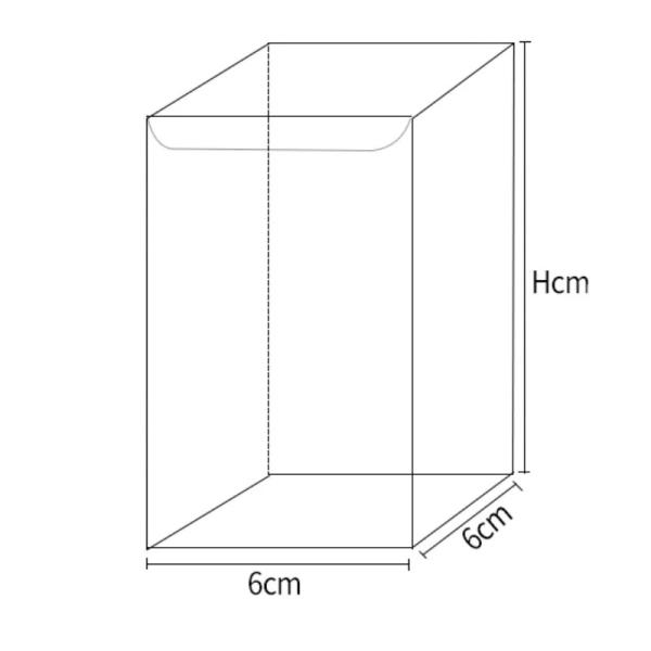 Custom Clear Pet Plastic Box Transparent Folding for Gift Packaging