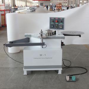 China 1.4kW Power W-1 Curve Line Edge Bander Fully Automatic Through Feed Edgebanding Machine wholesale