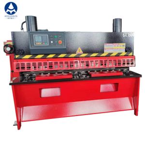 China QC11K-6x1600MM Hydraulic Hand Shearing Machine E21S Controller 6MM wholesale