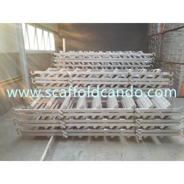 Q235 Scaffolding steel galvanized stair case 7 steps 8 steps 9 steps for scaffolding frame system Ringlock system