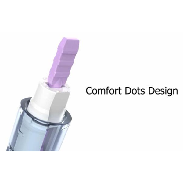 Sterile Pressure Activated Safety Lancet 28G 1.8mm Purple 100 Pieces Per Box