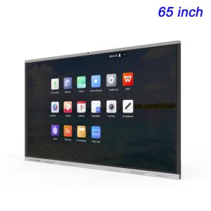 Monitor for classroom education teacher use dual systems interactive flat panel for school digital white board smart board interactive smart board