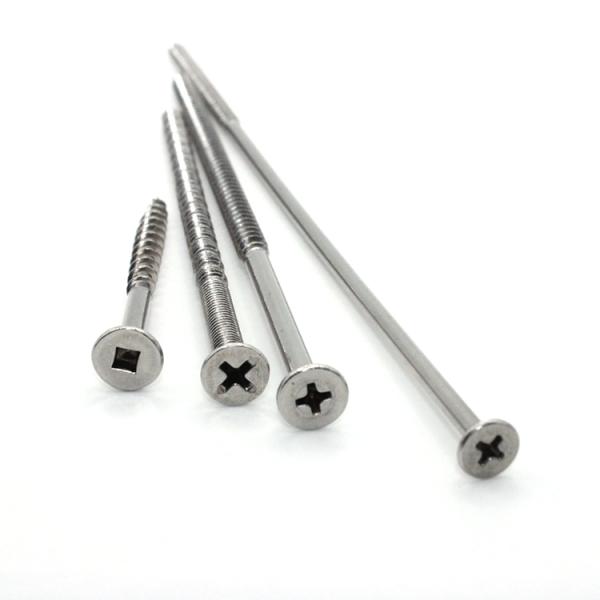 Stainless Steel Custom Extra Long Cross Countersunk Head Self-tapping Screw