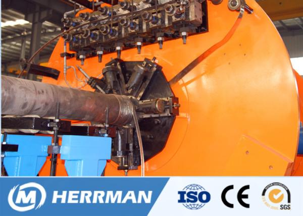 Quality Pressure-bearing Steel Bar Interlock Armouring Machine For Marine Flexible Pipeline for sale