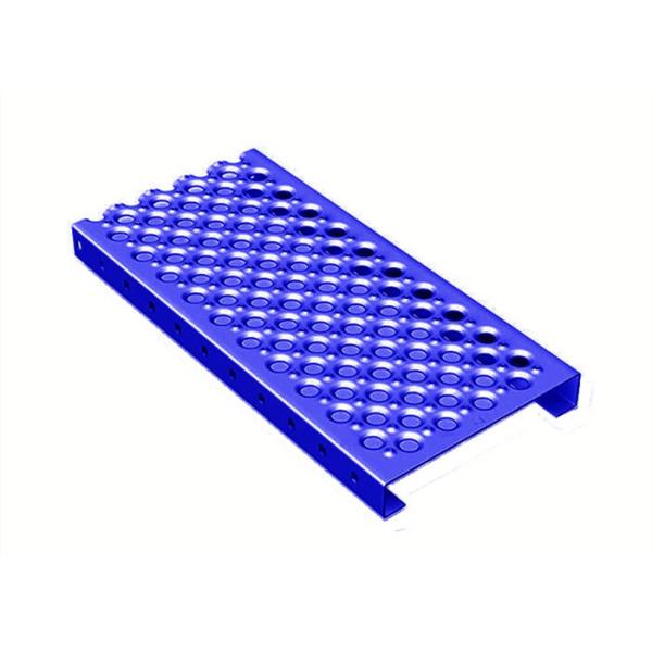 2mm Perforated O Grip Strut Grating Traction Tread Flooring