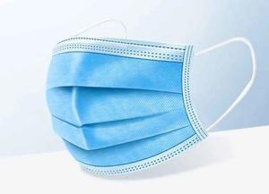 China Bacteria Proof Flu Disposable Earloop Mask 3 Layer Breathable Windproof wholesale