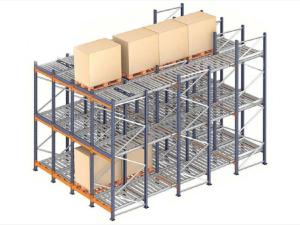China ASRS Gravity Roller Racking Automated Warehouse Storage Systems wholesale