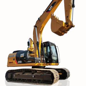 China Used Caterpillar 315D Excavator 0.61m³ Bucket Capacity 91kw Rated Power Excellent Engine wholesale