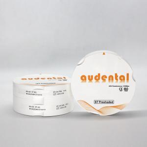92mm Pre Shaded Zirconia Block With 46% Translucency And Non Radioactive Radioactivity