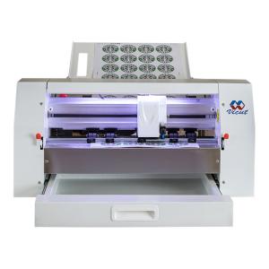 China Compact Size Sticker Label Cutting Machine 50-300gsm Cutting Thickness wholesale