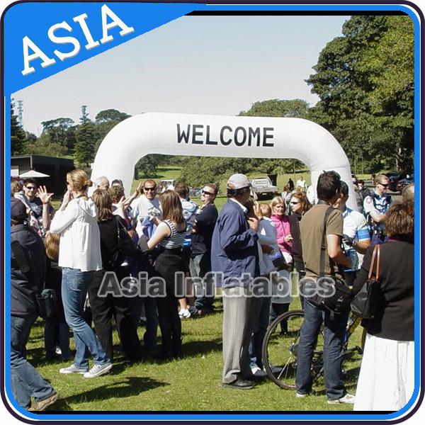 Quality Running Competition Inflatable Start Line Arch With Legs , Inflatable Start Line for sale