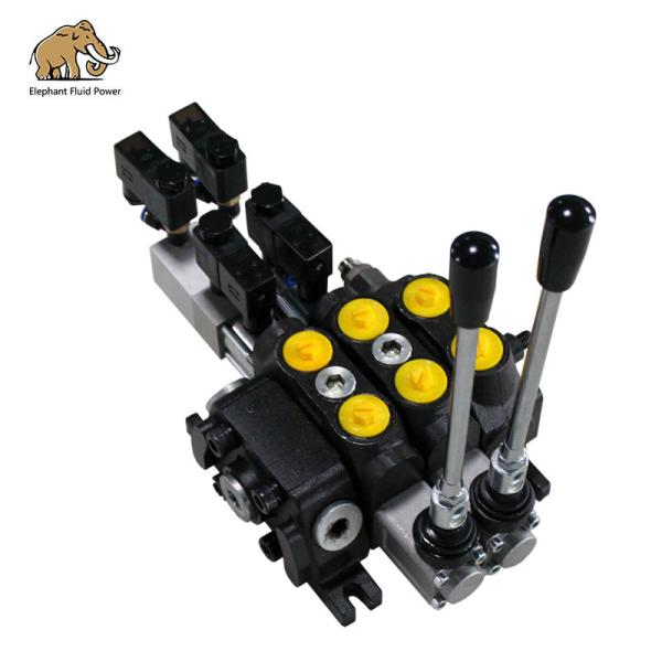 Quality Sectional 2 Spool Hydraulic Directional Valve Control for sale