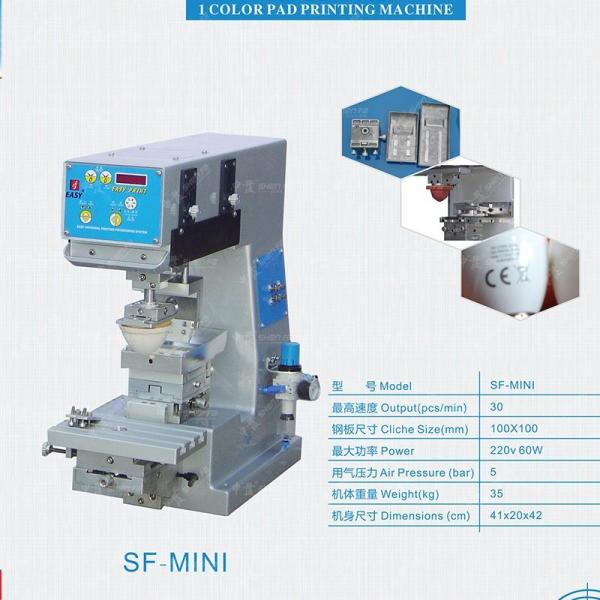 Economic Mini Desktop Pad Printing Machine