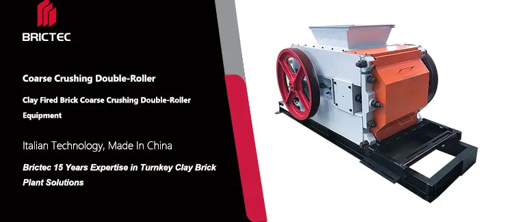 Brick Machine Primary Roller Mill for Brick Factory Clay Crushing From China