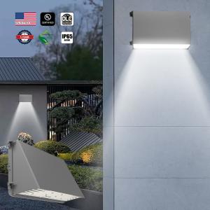 Full Cut Off Street Outdoor Wallpack Lamp Waterproof IP65 80W/100W Selectable 277V 347V 480V LED Wall Pack Light